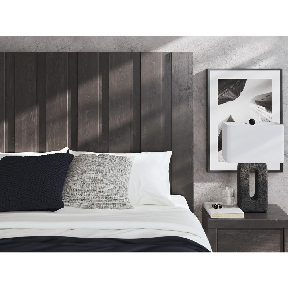 Ashley Fraluna King Panel Storage Bed in Charcoal, , large