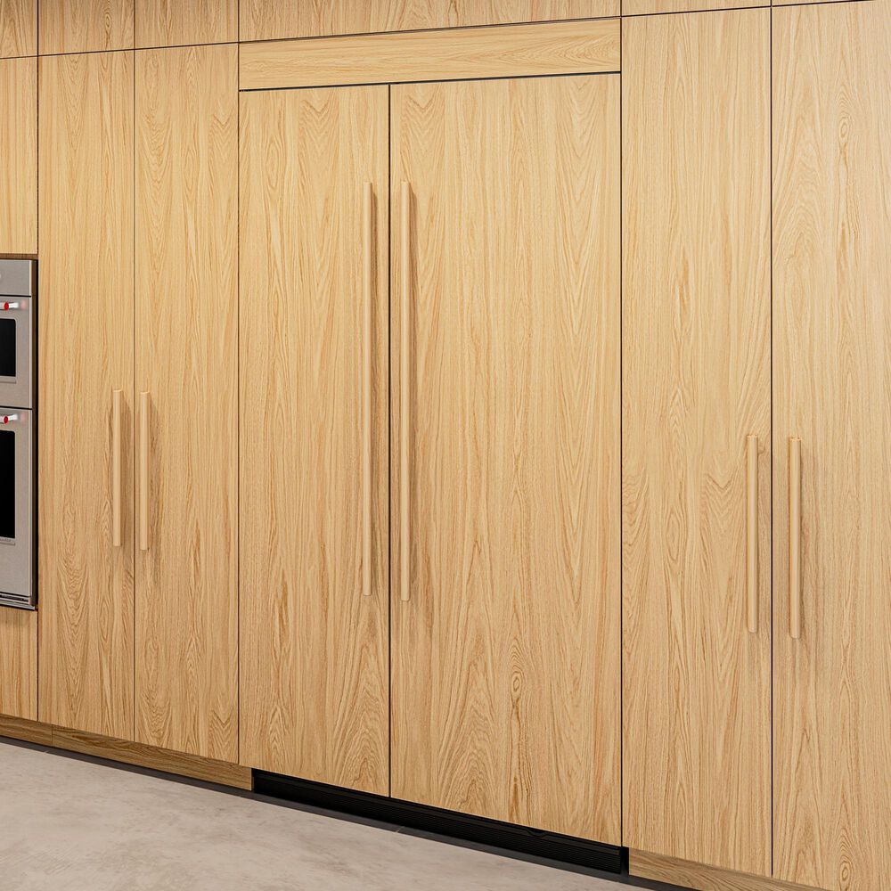 KitchenAid 25.5 Cu. Ft. Built-In Side-by-Side Refrigerator with Platinum Interior in Panel Ready, , large