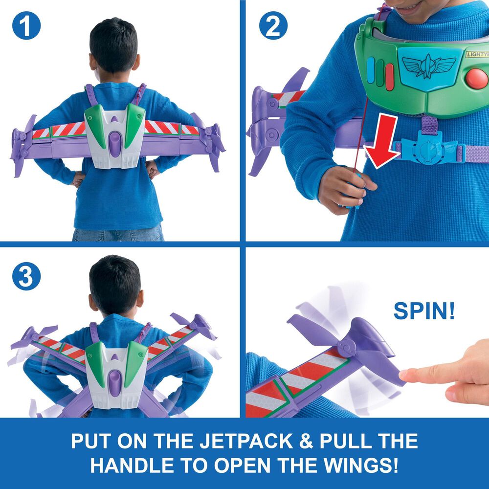 Pixar Toy Story 5 Hi-Tech Space Ranger Jetpack, , large