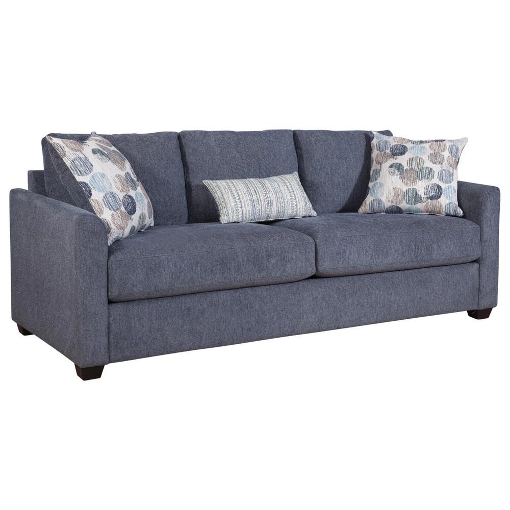 Northwestern Ryder Stationary Sofa in Navy, , large