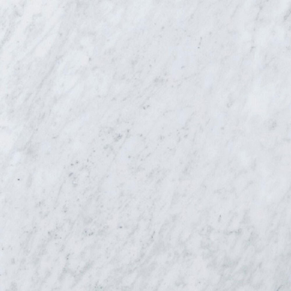 James Martin Vanities Breckenridge 30&quot; Single Bathroom Vanity in Bright White with 3 cm Carrara White Marble Top and Rectangular Sink, , large