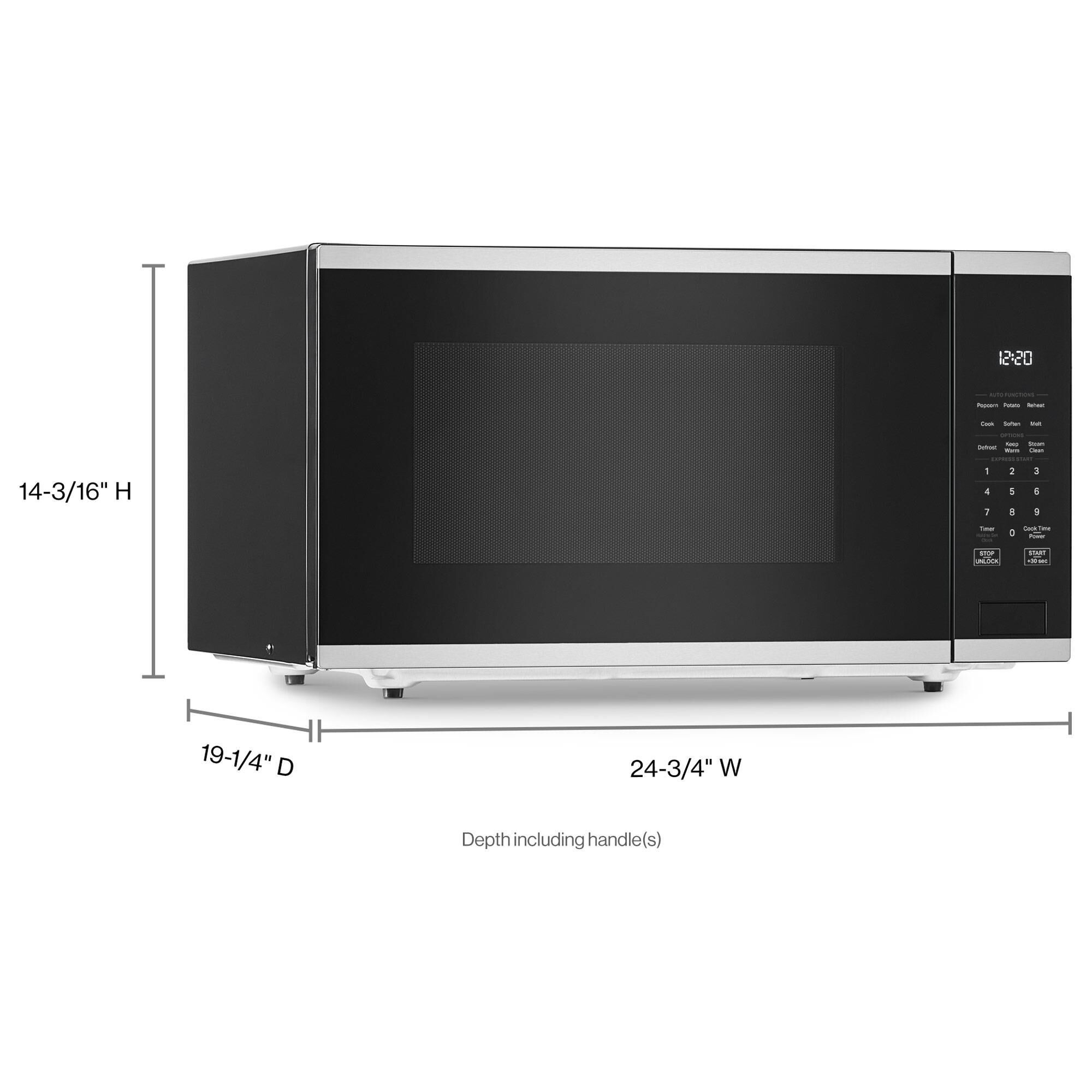 Whirlpool 2.2 Cu. Ft. Sensor Cooking Microwave in Fingerprint