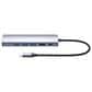 Manhattan USB-C PD 6-In-1 4K Docking Station/Multiport Hub in Silver, , large