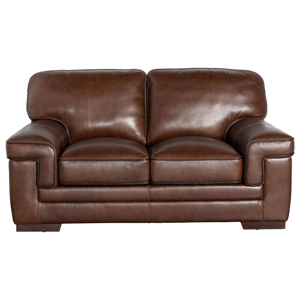Simon Li Stationary Sofa and Loveseat Set in Longhorn Bramble, , large