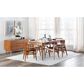 Natural Bamboo Furnishings Erikka Dining Table in Amber, , large