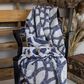 Foreside Cleo 60" x 50" Throw in Navy, , large