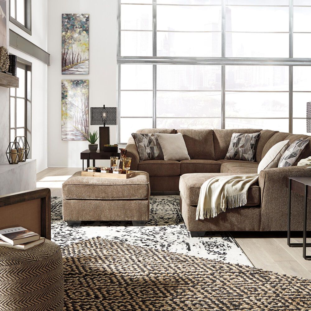 Graftin Oversized Accent Ottoman - Teak Graftin Oversized Accent Ottoman - Teak