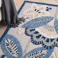 Nourison Aloha ALH25 2"3" x 12" Blue and Grey Indoor/Outdoor Runner, , large