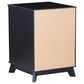 Linon Home Decor Polly 3-Drawer Nightstand in Black, , large