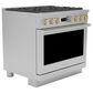 Monogram 36" Dual-Fuel Professional Range with 6 Burners in Stainless Steel, , large