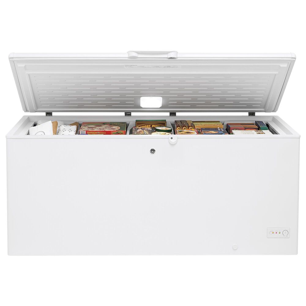 GE Appliances 21.7 Cu. Ft. Manual Defrost Chest Freezer in White, , large