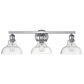Golden Lighting Carver 3-Light Bath Vanity in Chrome, , large