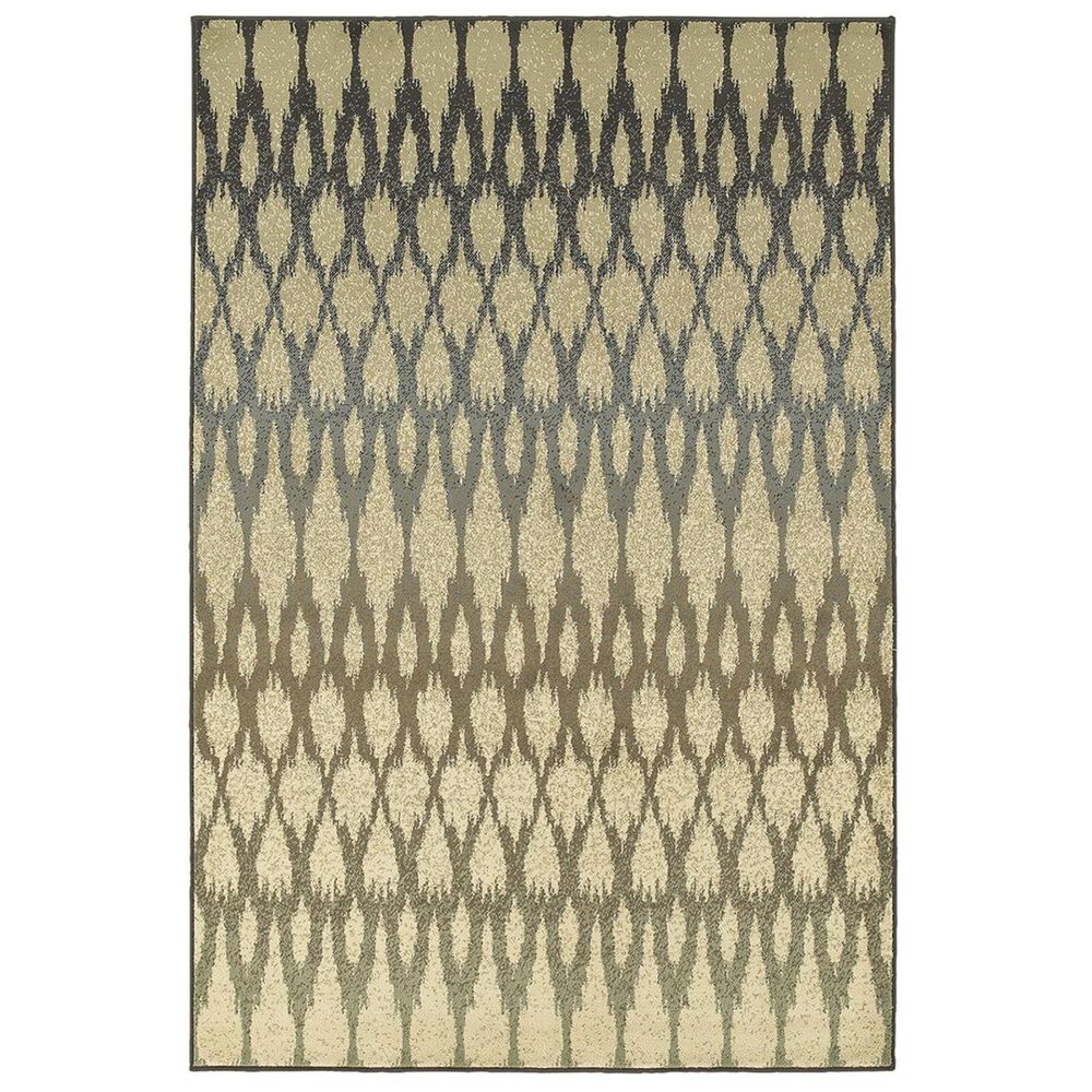 Oriental Weavers Brentwood 001H9 9"10" x 12"10" Ivory Area Rug, , large