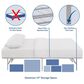 Modway Horizon Platform Queen Bed Frame in Gray, , large