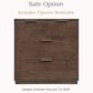 Delta Children Forever 4-Drawer Dresser with Changing Top in Teak Brown, , large