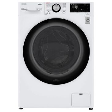 LG 2.4 Cu.Ft. Smart Wi-fi Enabled Compact Front Load All-In-One Washer and Dryer Combo in White, , large