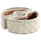 Alfresco Home Trellis Round Umbrella Patio Planter in Crema (Set of 2), , large