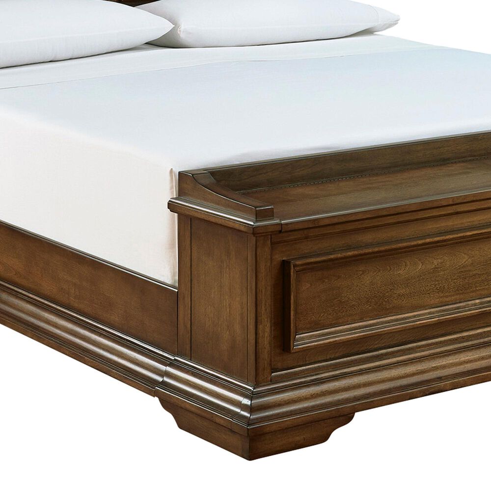Millenium Frantanna King Panel Storage Bed in Brown, , large