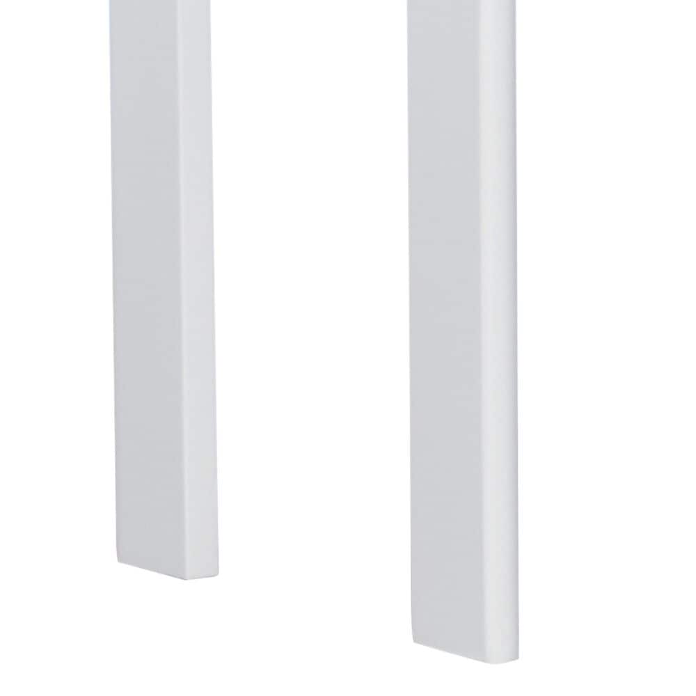 Linon Home Decor Adirondack End Table in White, , large