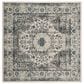 Safavieh Evoke EVK220D 11" Square Gray and Ivory Area Rug, , large