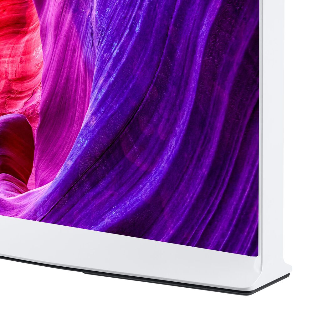 Samsung 43&quot; Class 4K The Serif QLED TV in Cloud White - Smart TV, , large