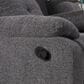 Titanic Furniture Bellinda Manual Reclining Sofa in Gray, , large