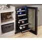 True Residential 3.1 Cu. Ft. Undercounter Wine Cabinet with Right Hinge and Glass Door in Stainless Steel, , large