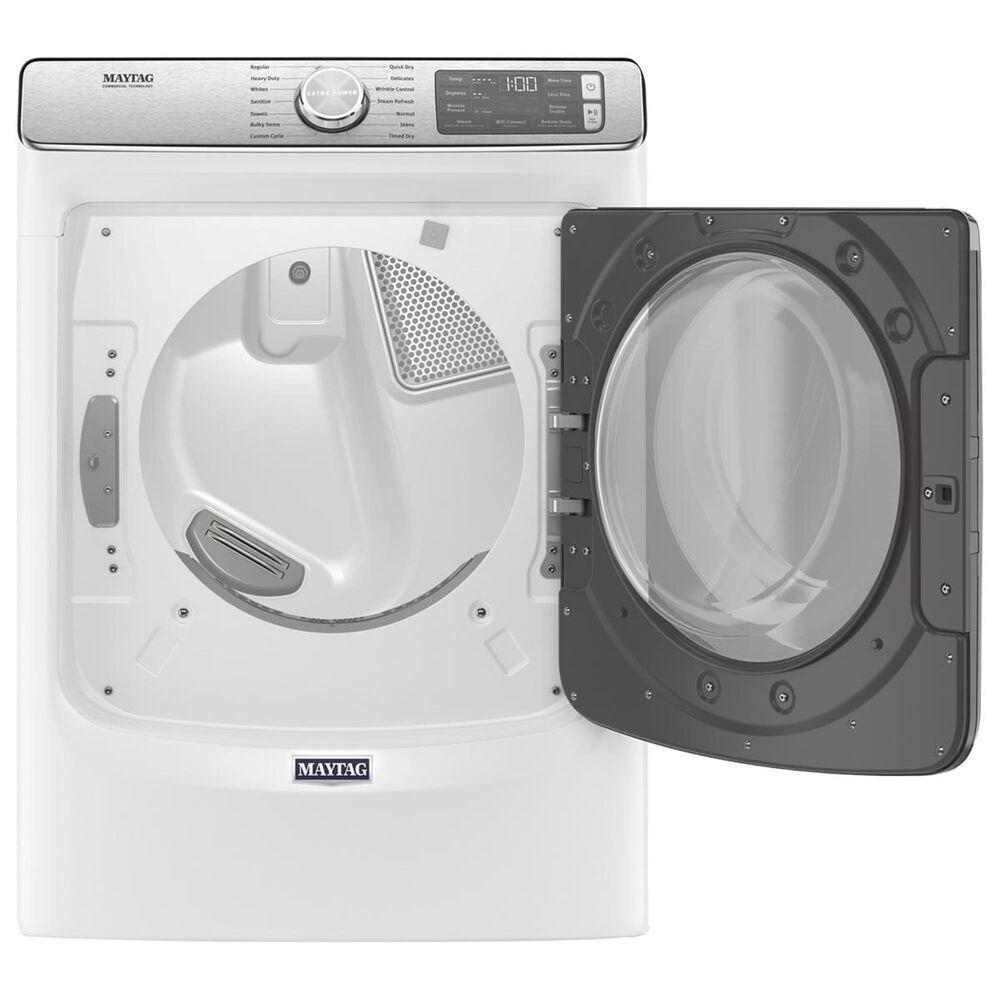 Maytag 7.3 Cu. Ft. Electric Dryer with 14 Dry Cycles in White, , large