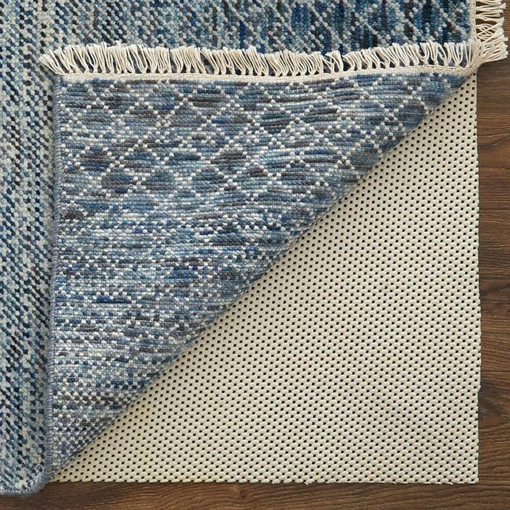 Feizy Branson 2&#39;6&quot; x 10&#39; Blue and Ivory Runner, , large