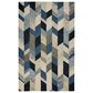 Feizy Arazad 2" x 3" Blue and Ivory Area Rug, , large