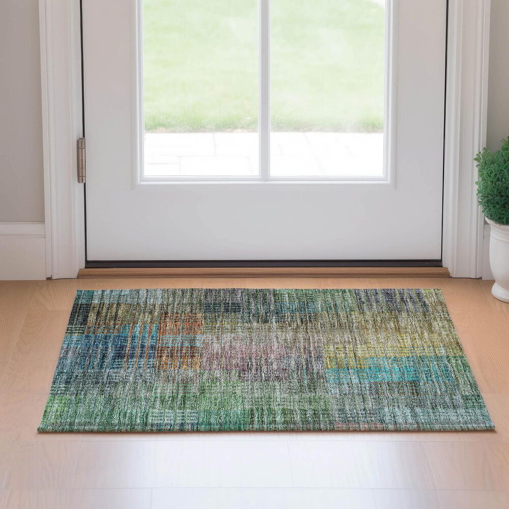 Dalyn Rug Company Trevi TV6 2&#39;6&quot; x 3&#39;10&quot; Green Area Rug, , large