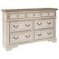 Ashley Realyn 5-Piece King Bedroom Set in Chipped White and Distressed, , large