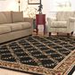 Safavieh Lyndhurst 6"7" x 9"6" Black and Brown Area Rug, , large