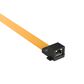 Starlink RJ45 Ethernet Flat Jumper Adapter in Black and Orange, , large