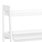 RiverRidge Home Buckins Kids Desk with Ladder Shelf Storage in White, , large