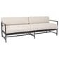 Sunset West Pietra Patio Sofa with Cushion in Echo Ash, , large