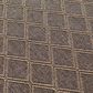 Central Oriental Santorini Diamond 5"3" x 7"7" Pebble and Natural Area Rug, , large