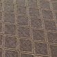 Central Oriental Santorini Diamond 5"3" x 7"7" Pebble and Natural Area Rug, , large