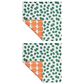 MuKitchen Vibe Dish Cloth in Olive Twist and Orange (Set of 2), , large