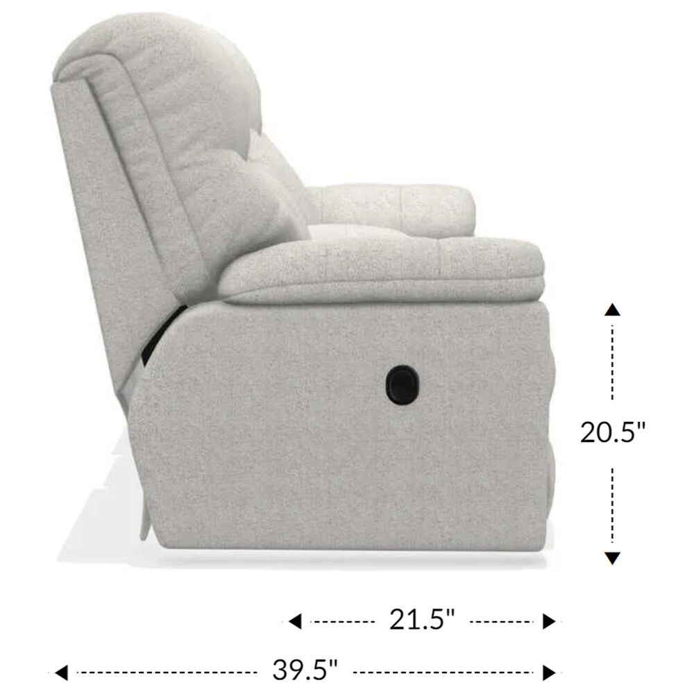 La-Z-Boy Morrison Manual Reclining Loveseat with Console in Sable, , large