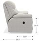 La-Z-Boy Morrison Manual Reclining Loveseat with Console in Sable, , large