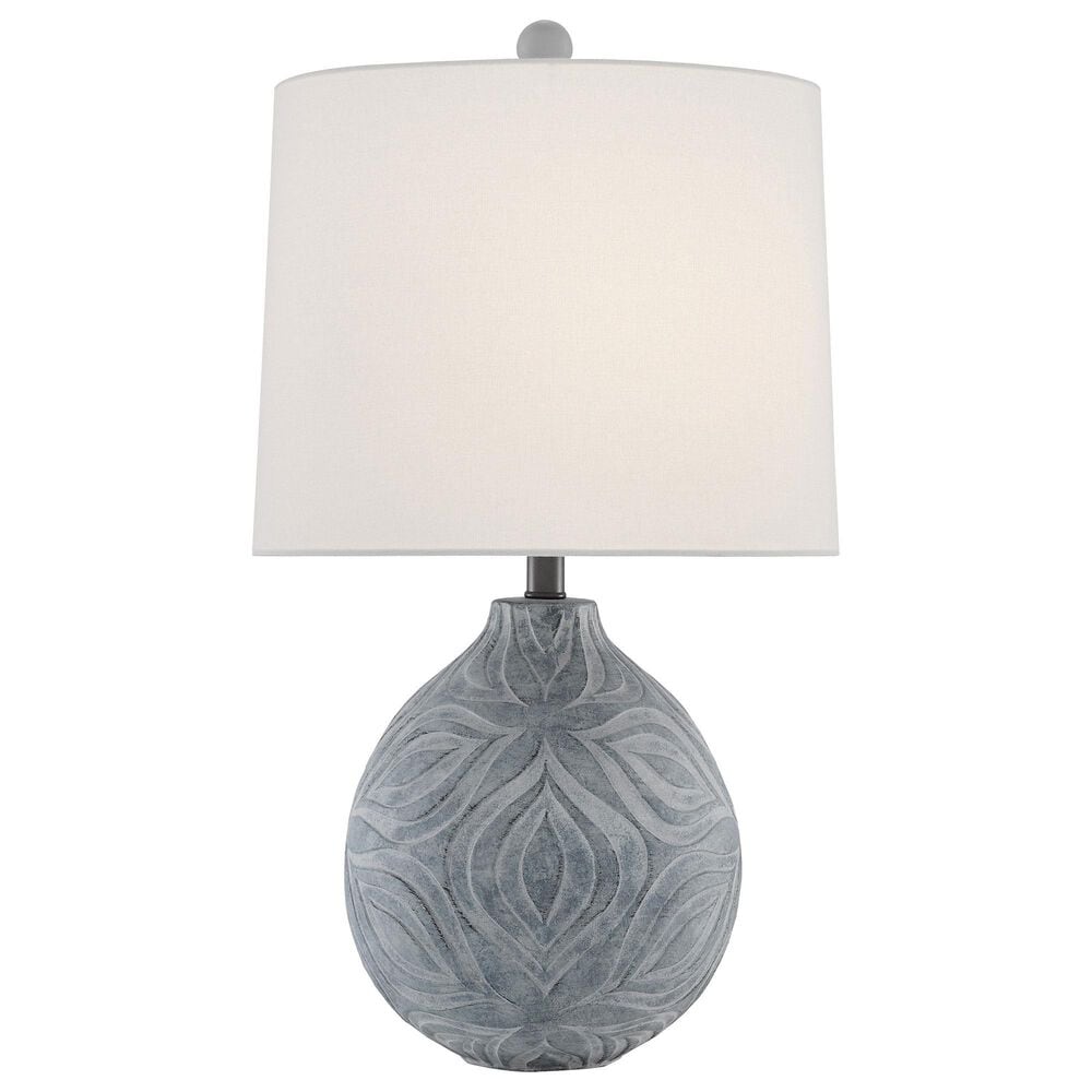 Currey And Company Hadi Table Lamp in Gray Stone Wash, , large