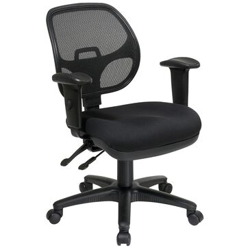 OSP Home ProGrid Ergonomic Task Chair in Coal, , large