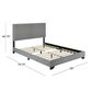 The Monday Company Full Upholstered Bed in Gray, , large