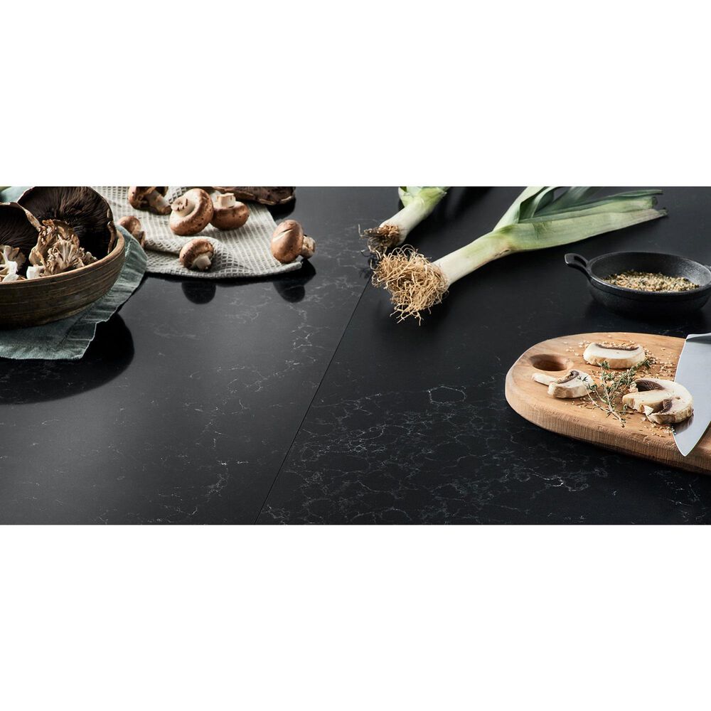 NFM Custom Countertops Midnight Corvo 3cm Quartz Countertop, , large