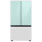 Samsung Bespoke Bespoke 3-Door French Door Refrigerator Top Panel in Morning Blue Glass, , large