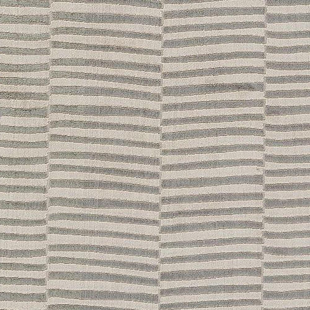 Momeni Xander Striped 5&#39; x 8&#39; Grey Area Rug, , large