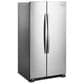 Whirlpool 22 Cu. Ft. Wide Side by Side Refrigerator in Stainless Steel, , large