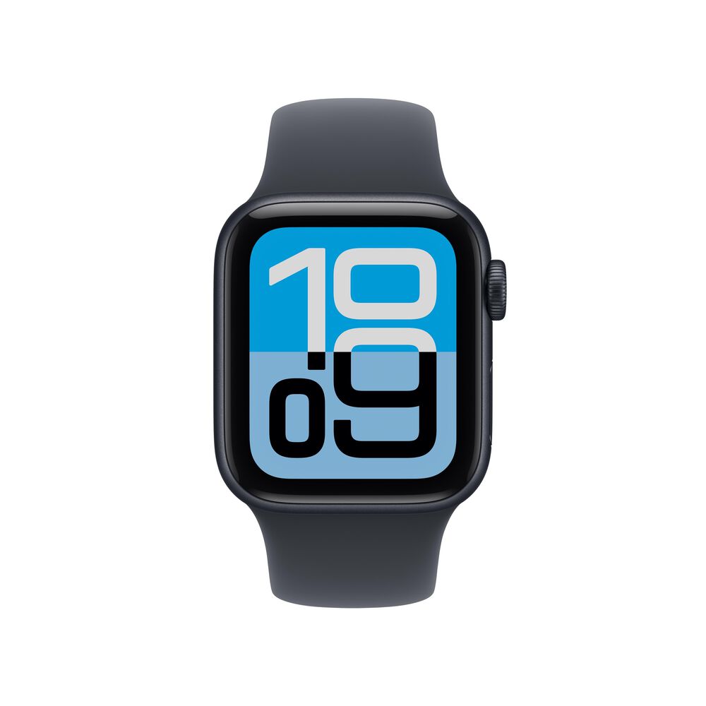Apple Watch SE 3 &#40;GPS&#41; 40mm Midnight Aluminum Case with Midnight Sport Band - M/L - Midnight - &#40;2025&#41;&#40;Pre-Order&#41;, , large
