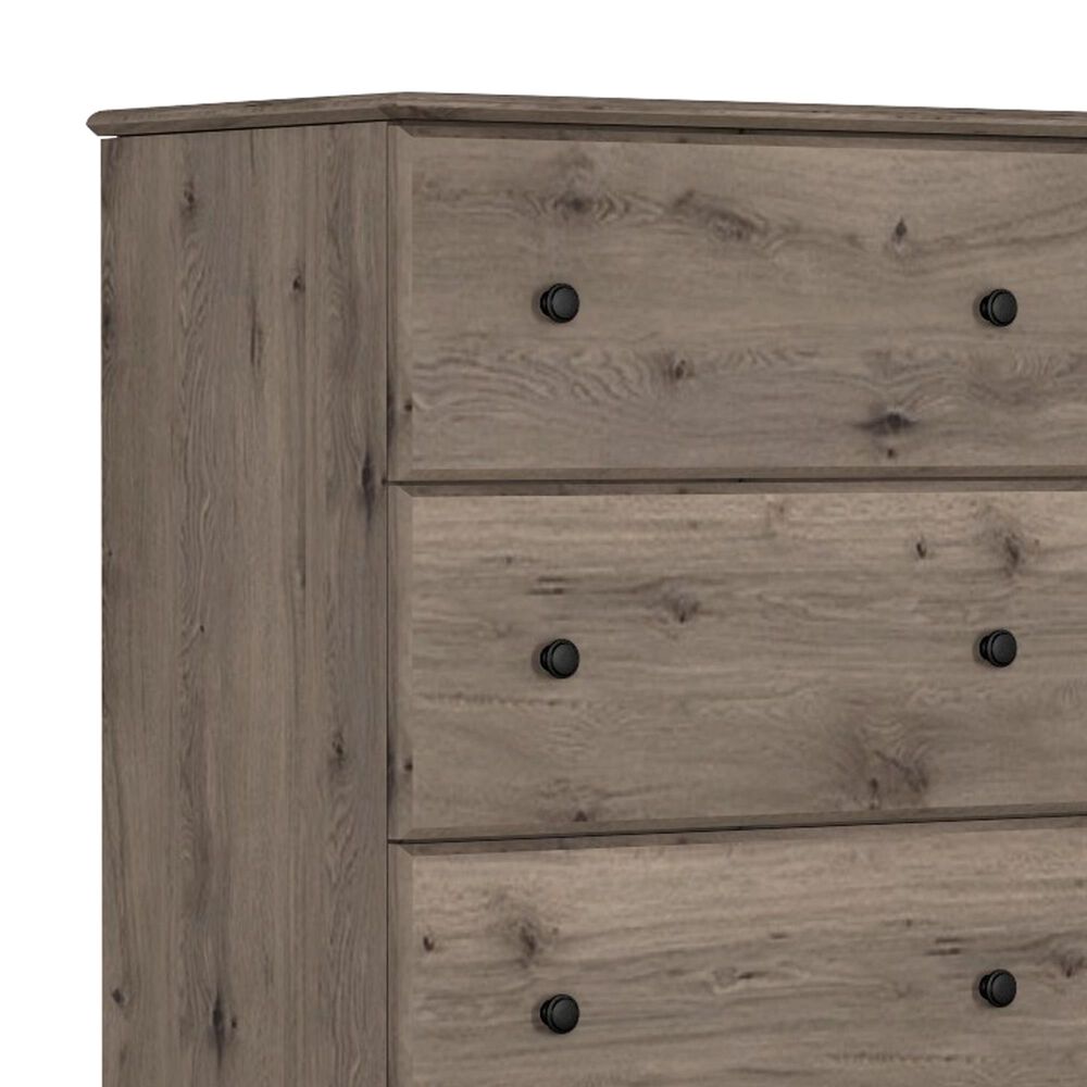 Lemoore Essentials 26" 4-Drawer Chest in Weathered Gray Ash, , large